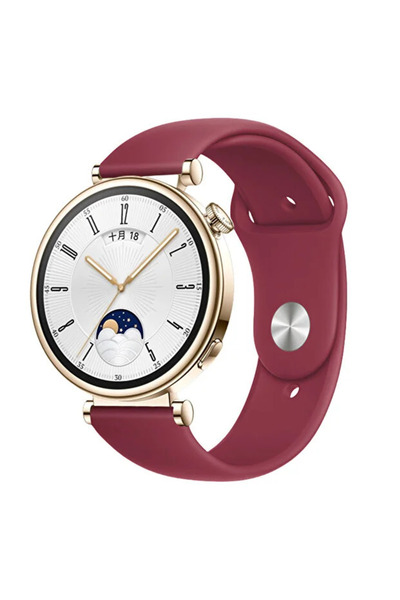 Dexmon Huawei Watch Gt6 41mm / Gt5 41mm / Gt4 41mm Uyumlu 18mm Silikon Kordon