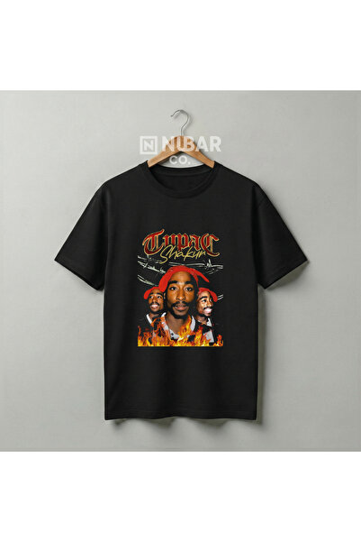 Grafftee Clothing Tupac Design Unisex Premium Cotton T-Shirt