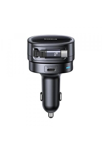 Baseus Φορτιστής αυτοκινήτου με καλώδιο USB-C PrimeTrip VR1, 60W, 3A, 1 x USB...