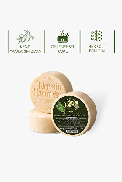Nermin Hanım Zeytinliği Zeytinyağı Sabunu - Hamam (100gr)