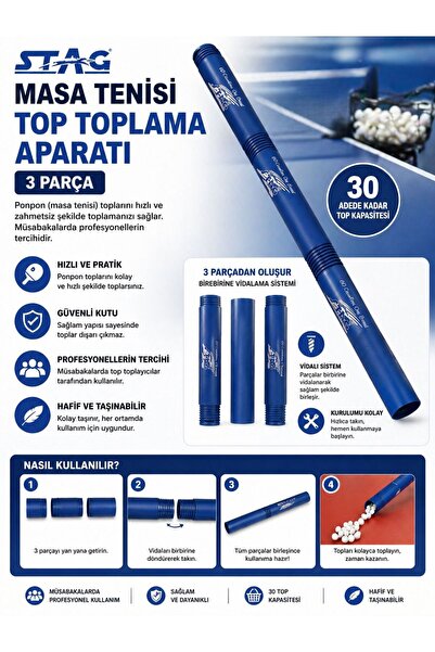 STAG MASA TENİSİ TOP TOPLAMA APARATI