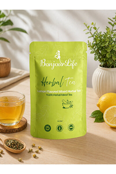 Bonjour Life BonjourLife Limon Aromalı Bitki Çayı 120gr