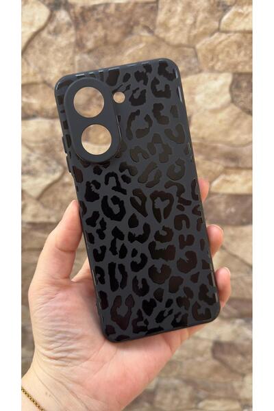 Vip Case Redmi A5 Uyumlu Leopar Desenli Silikon Darbe Emici Klasik Korumalı R...