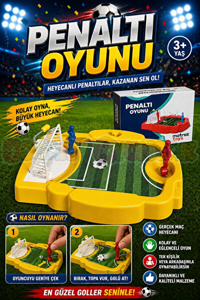 Doğan Oyuncak Dünyası Penaltı Oyunu - Futbol Maçı Oyuncak - Futbol Oyuncaklar...