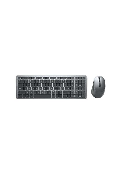 Dell KM7120W Kablosuz + Bluetooth Q Trk Gri/Siyah Klavye - Mouse Set