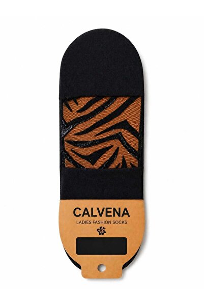 Calvena Tulle Patterned Socks