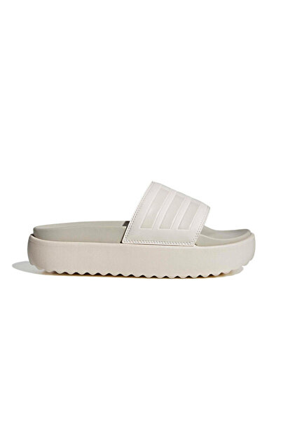 adidas Γυναικείες Παντόφλες Adilette Platform IH8974 Λευκές