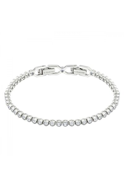 Swarovski Emily Bileklik Beyaz Rodyum Kaplama
