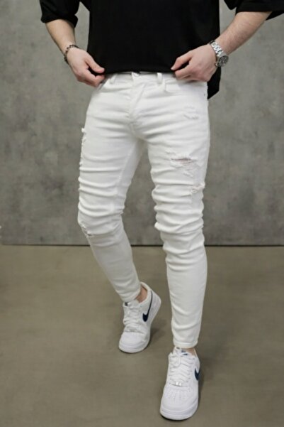 2Y PREMIUM BLUGI SLIM FIT ALB RUPȚI – STIL URBAN CLEAN