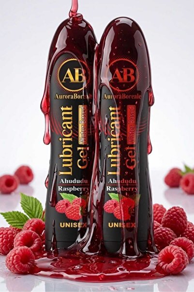 AuroraBoreale Ahududu Aromalı Premium Kayganlaştırıcı Jel Lubricant Gel 250 M...