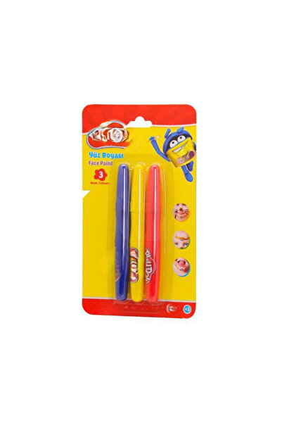 Generic Brand 3 Colors Face Paint