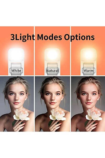 Genel Markalar 2 li PL-26 13 Watt 96 Led 23cm CRI95+ Bicolor 3 Renk Fotograf ve Video Işığı ve 200cm Işık Ayağı Standı