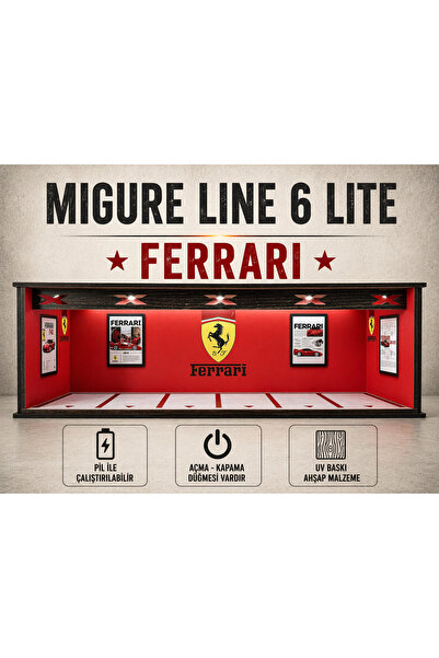 Migure LINE 6 LITE – Dekoratif Model Araç Sergileme Standı