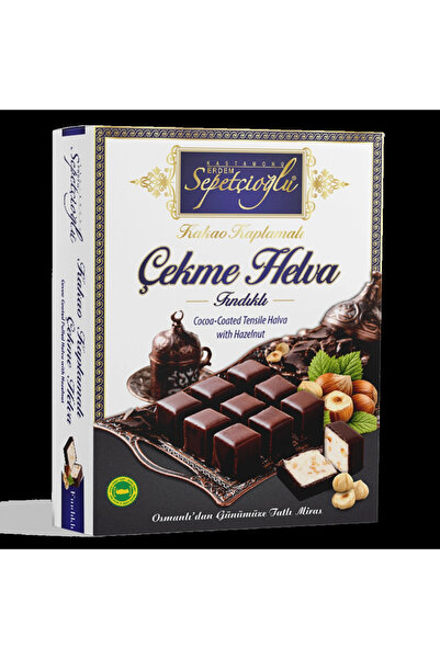 Erdem Sepetçioğlu Kakao Kaplamalı Fındıklı Çekme Helva 80G
