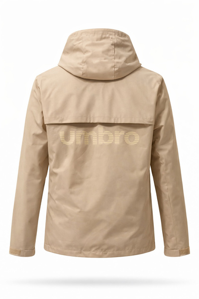 UMBRO Lotus Bej Erkek Su Geçirmez Yağmurluk / Rüzgarlık - TM0007