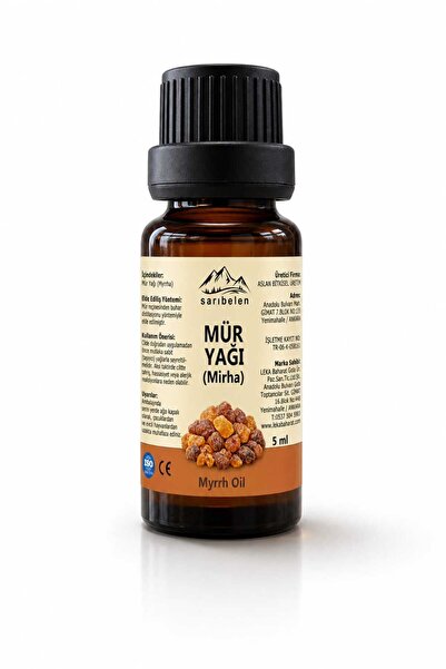 sarıbelen Mür Yağı 5 Ml - Mirha (Myrrh Essential Oil)