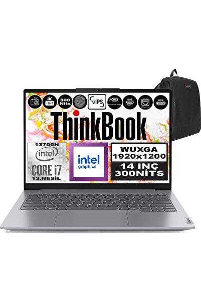 LENOVO Thinkbook 14 G6 Irl Intel Core I7 13700H 48GB Ddr5 512GB SSD 14" Wuxga...