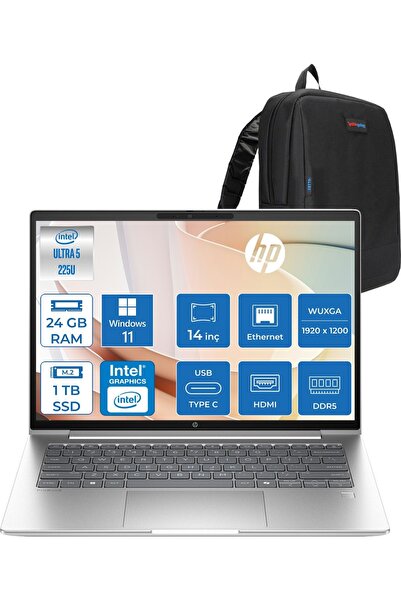 HP Probook 4 G1I Intel Ultra5 225U 24GB Ddr5 1tb SSD 16" Inch Intel® Grafik G...