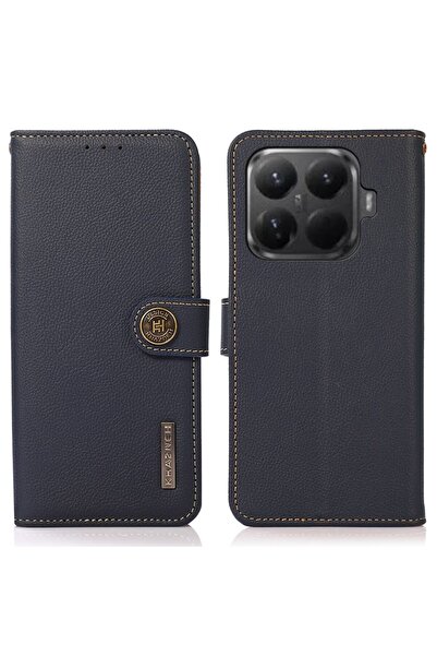 KHAZNEH Δερμάτινη Θήκη Πορτοφόλι Blue (Xiaomi 15T Pro 5G)