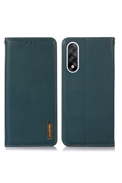 KHAZNEH Δερμάτινη Θήκη Βιβλίο Green (OnePlus Nord 5 5G)
