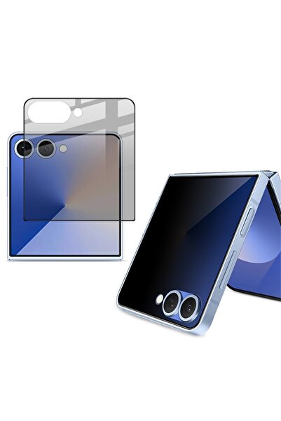 İmak Samsung Galaxy Z Flip7 5G Privacy Full Tempered Glass Δευτερεύουσας Οθόν...