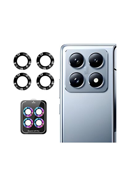 ENKAY Xiaomi 14T Pro 5G Κρίκοι Προστασίας για Κάμερα - Lens Protector Rings B...