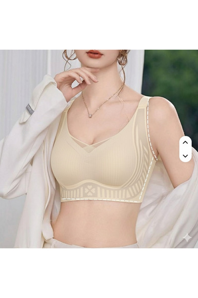 Ankaboss Sports Bra Laser Cut No Trace Non Padding Removable Pad No Feeling T...