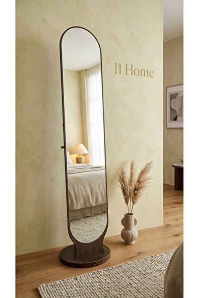 11 HOME 166X36Cm 360 Degree Arch Mirror with Clothes Hanger for Bedroom and L...