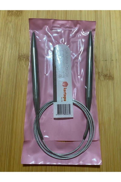 Kartopu Titanium Steel Knitting Needle 100 cm No;9