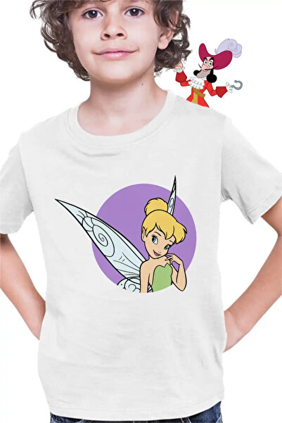 OEM Tricou Copii Baieti Peter Pan Tinker Bell Clopotica