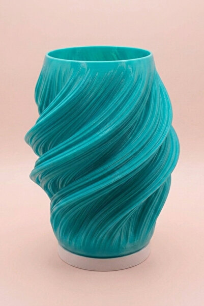 Feny Studio Decorative Spiral Table Lamp Modern Lampshade Night Light - Plug-...