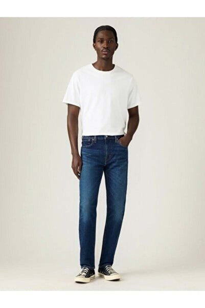 Levi's LSE 502 TAPER PANTALONI BLUZURI ALBASTRI TIP JEAN PENTRU BĂRBAȚI A2088...
