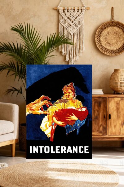 Mgi Design Κορυφαίας ποιότητας vintage αφίσα ταινίας κινηματογράφου σε καμβά,...
