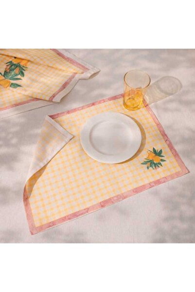 Evidea Soft Brisa 2'li Amerikan Servis - Ekru - 35x50 cm