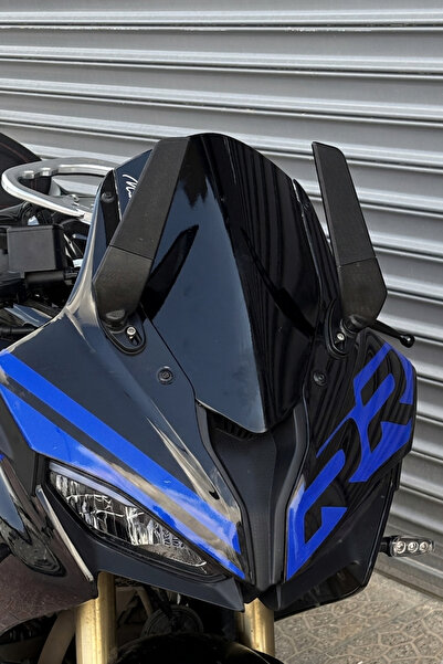 Banxtre RKS SRK 125 ve SRK 250 Uyumlu Racing RR Kafa Çizgili 3 Parça Kafa Det...