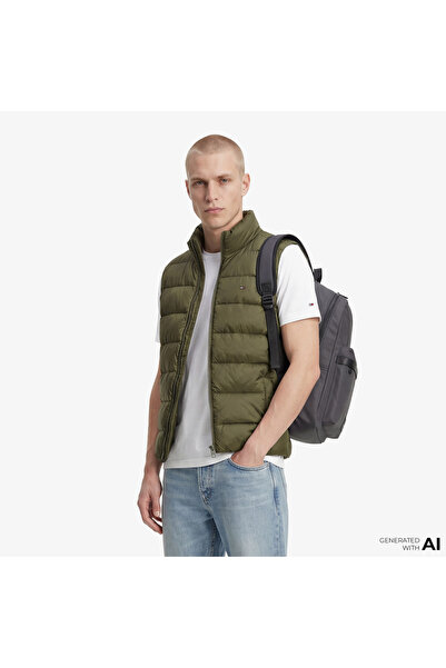 Tommy Hilfiger Light Down Erkek Yeşil Yelek
