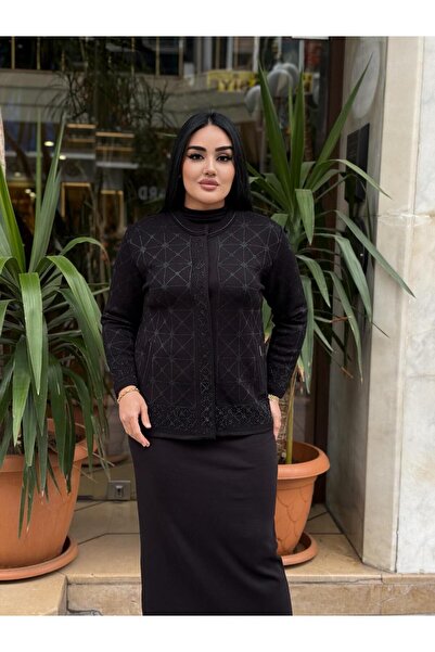 CARLA CARMELİTA Viscose Knitted Cardigan