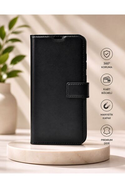 INFINIX HOT 60 PRO PLUS 4G CÜZDANLI KAPAKLI SUNİ DERİ TELEFON KILIFI TAM KORU...