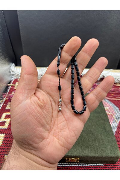 Kttesbihaksesuar 4x7 mm BİLEK BOY SİYAH KATALİN TESBİH