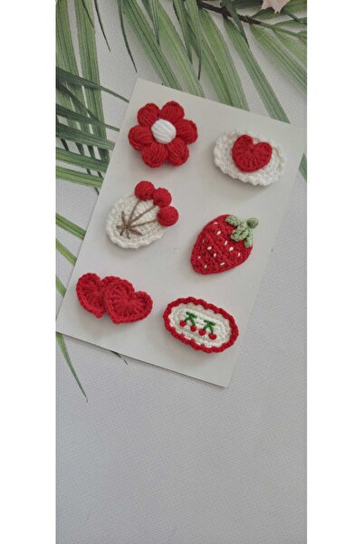 Hand Mother's Since 2024 Newborn Baby Buckle Handmade Mixed 6-Piece Clip Hair...