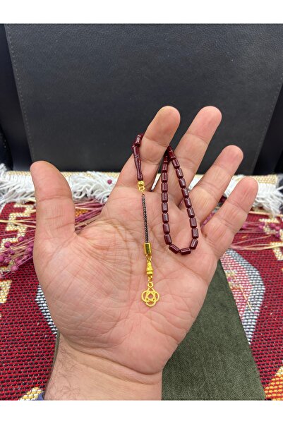 Kttesbihaksesuar 4x7 mm BİLEK BOY KAPLAMA PÜSKÜLLÜ KATALİN TESBİH