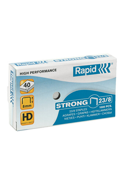 Rapid Capse Strong, 23/8, 10-40 κολιούμενα, 1000 τεμάχια/κουτί
