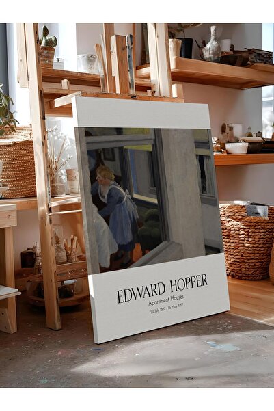 Postifull Edward Hopper - Apartamente, Tablou pe pânză, Seria de artă NR:110171