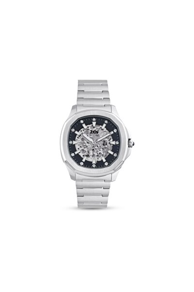 ZEN PIRLANTA 0,30 Karat Pırlantalı Otomatik Erkek Saati