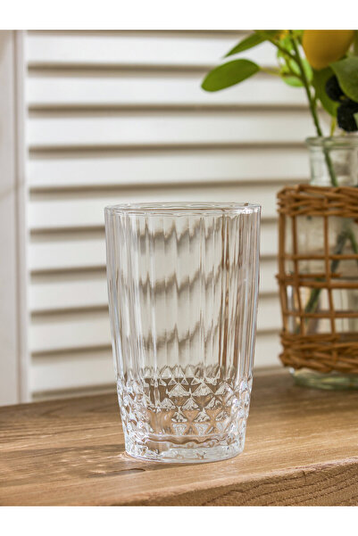 LC Waikiki Set of 4 Glass Tumblers, 370 ml