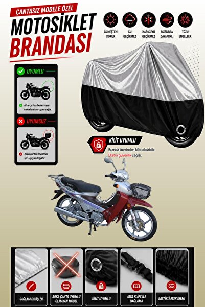 Cemku Twin Top Gray - Bottom Black Asian as 110-8 Compatible Engine Tarpaulin...