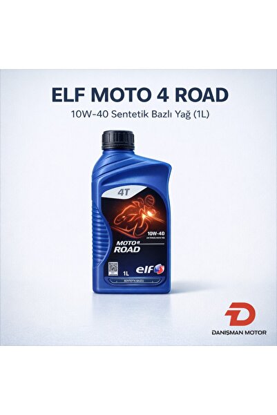 ELF Moto 4 Road 10W-40 Sentetik Bazlı 4 Zamanlı Motosiklet Yağı 1 Litre