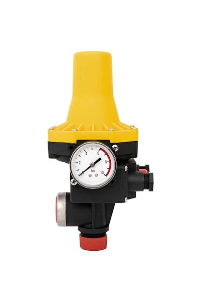Campion Automatic Electric Pressure Switch, 1100 W, 10 bar, Yellow