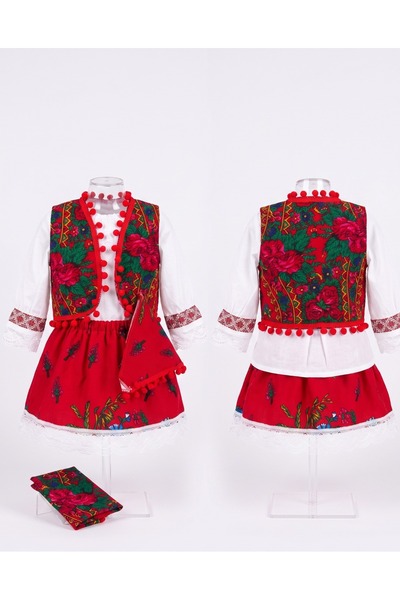 OEM COSTUM TRADITIONAL PENTRU FETITE