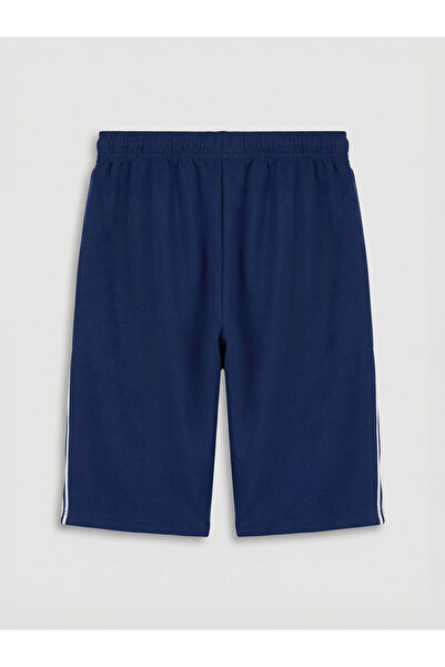 LC Waikiki Girls' Shorts with Elastic Waistband and Ribbon Detail